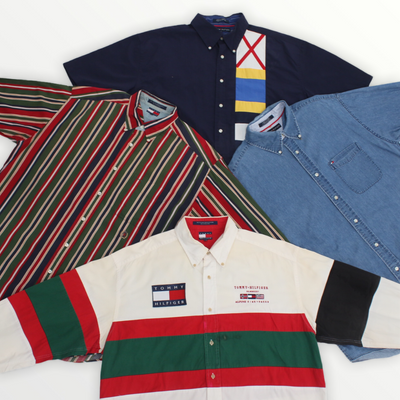 30 x Vintage Tommy Hilfiger Shirts - Grade A